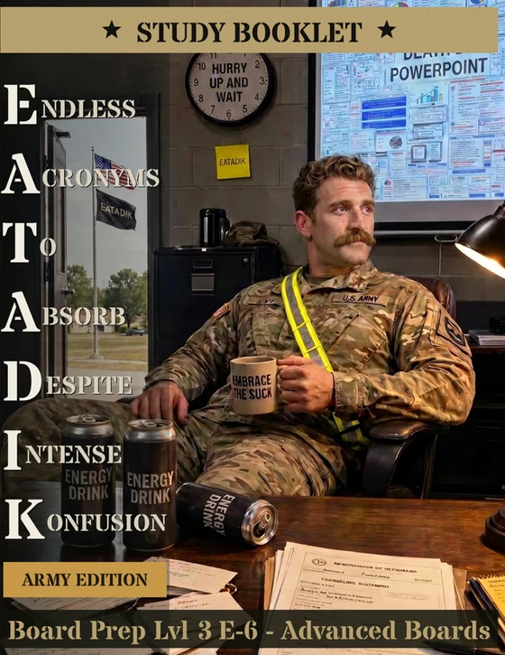 Front cover of EATADIK â€” Army: Board Prep Lvl 3