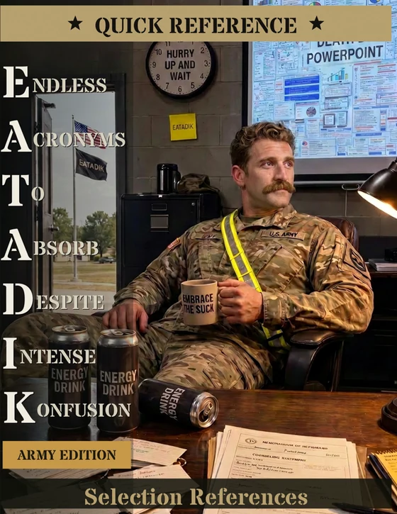 Front cover of EATADIK â€” Army: Selection References