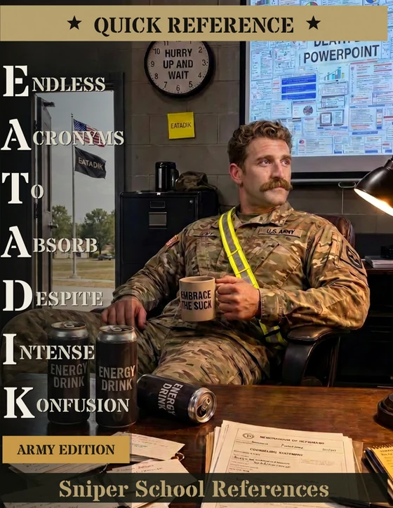 Front cover of EATADIK â€” Army: Sniper School References